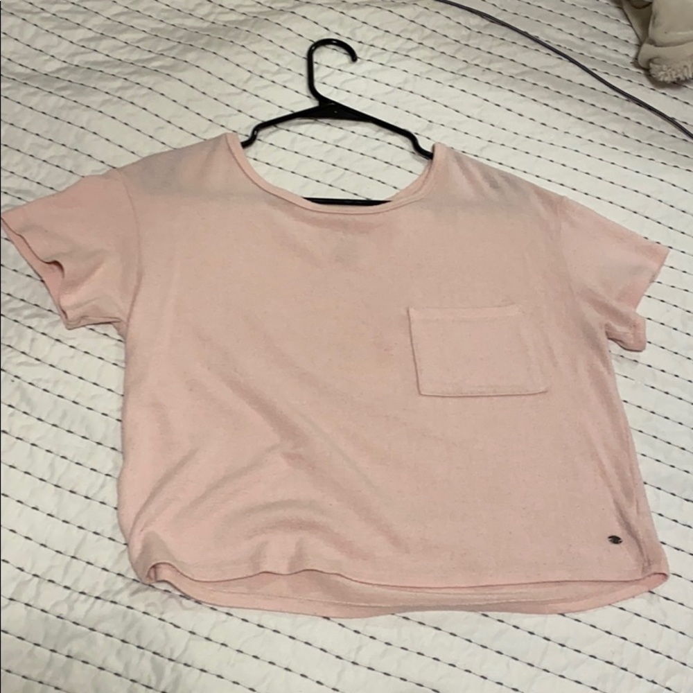Cropped box tee